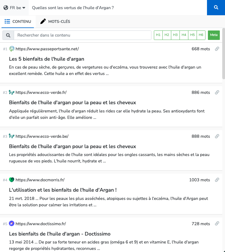 tuto dobrief afficher les meta des resultats google