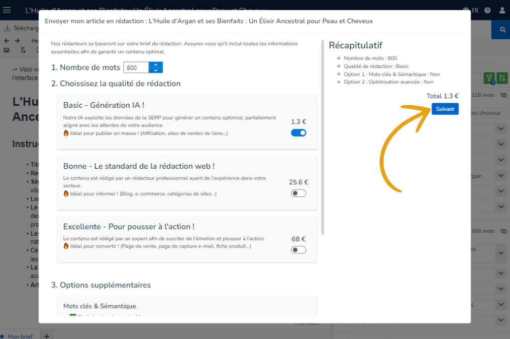 Redaction nombre de mots qualite de redaction