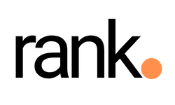 Logo de l’agence Rank, spécialisée en rédaction SEO hybride (IA + humain)